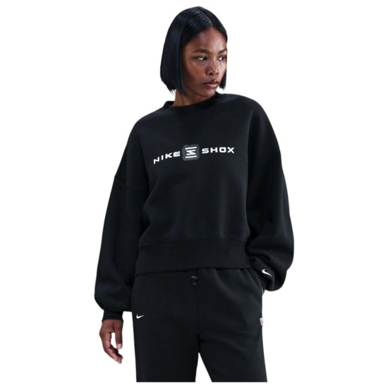 Nike Γυναικείο φούτερ Sportswear Phoenix Fleece Shox Crew Sweatshirt